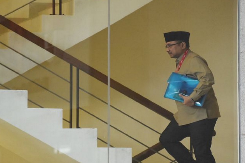 KPK PERIKSA LAGI EKS MENAG GUS YAQUT